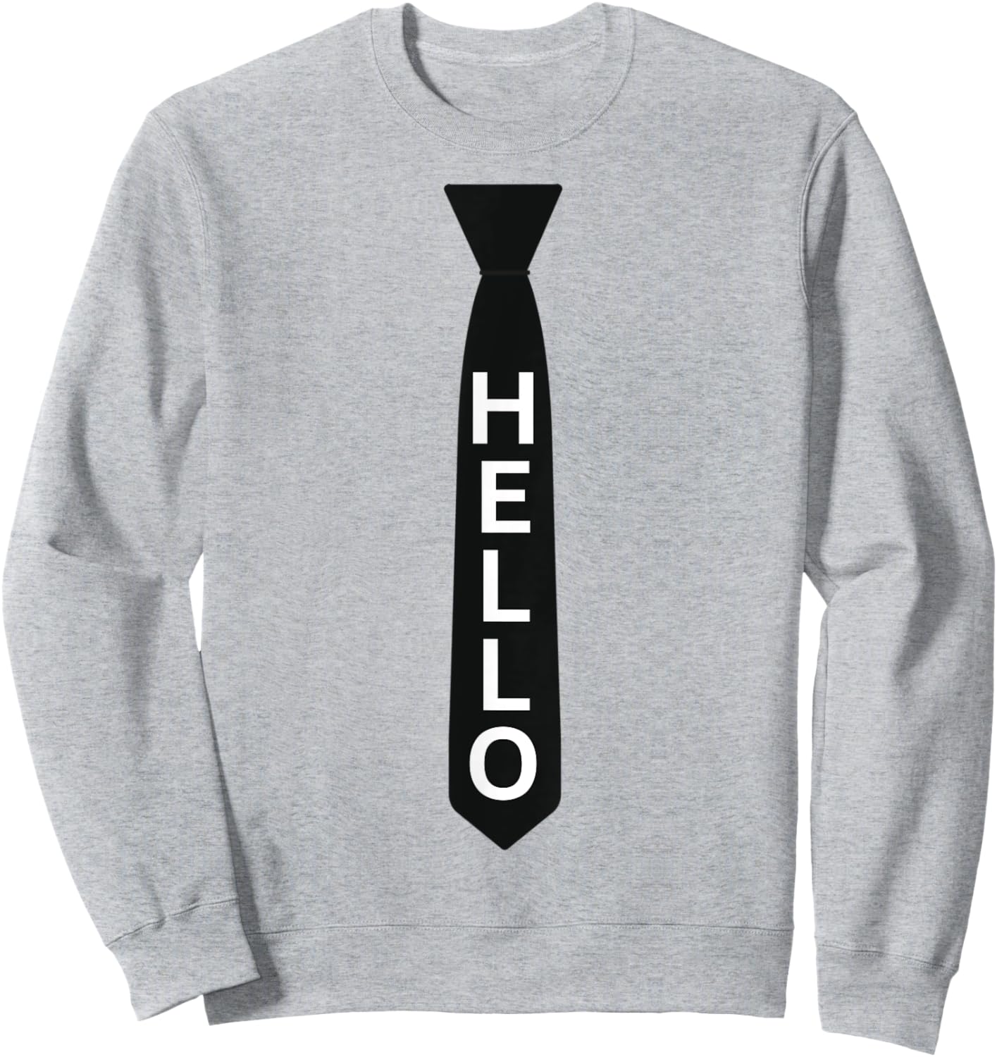 Book of Mormon Musical Hello Tie Sweatshirt - Sweatshirt | Ash