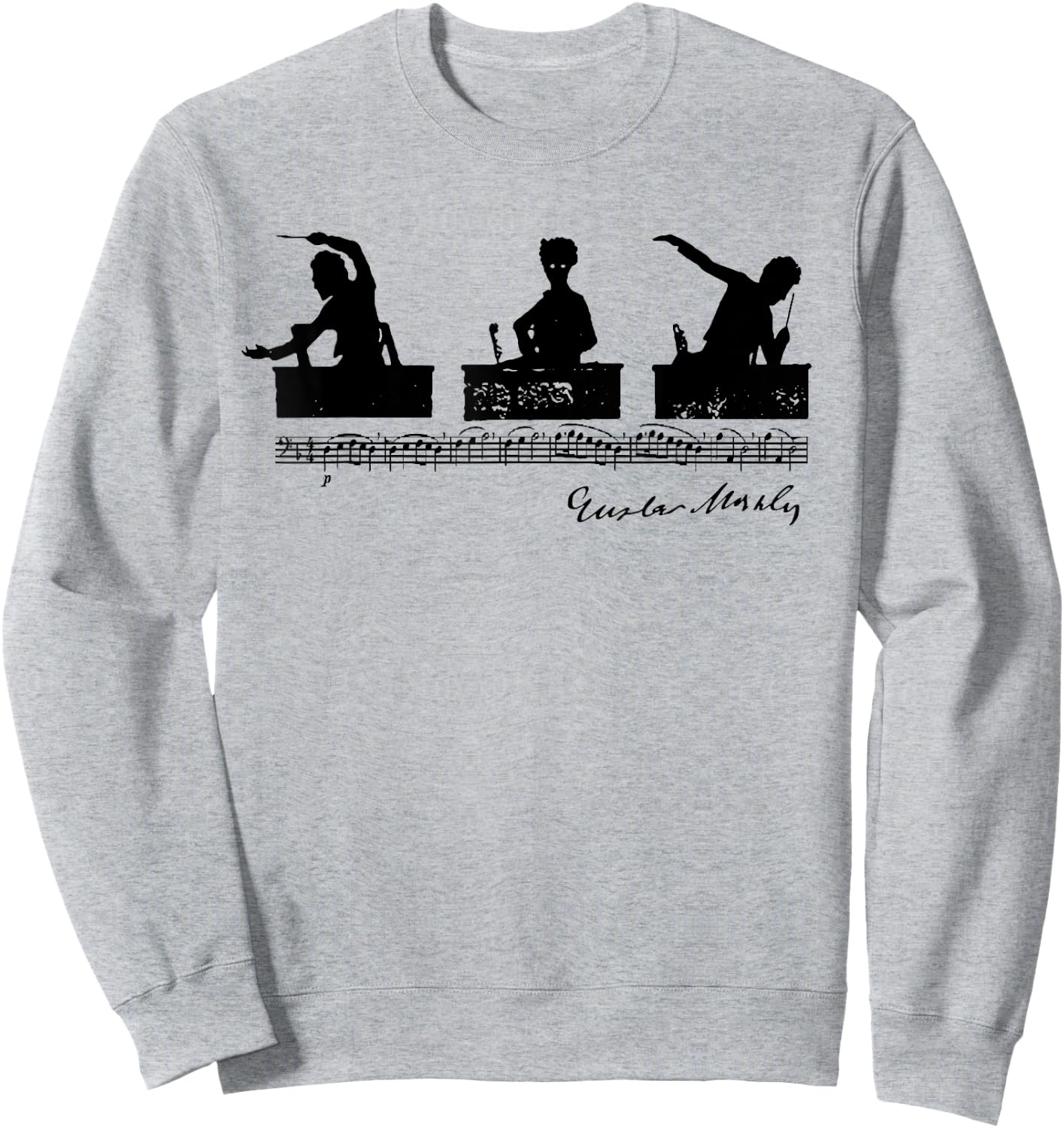 Mahler composer conductor classical music Sweatshirt - Sweatshirt | Ash