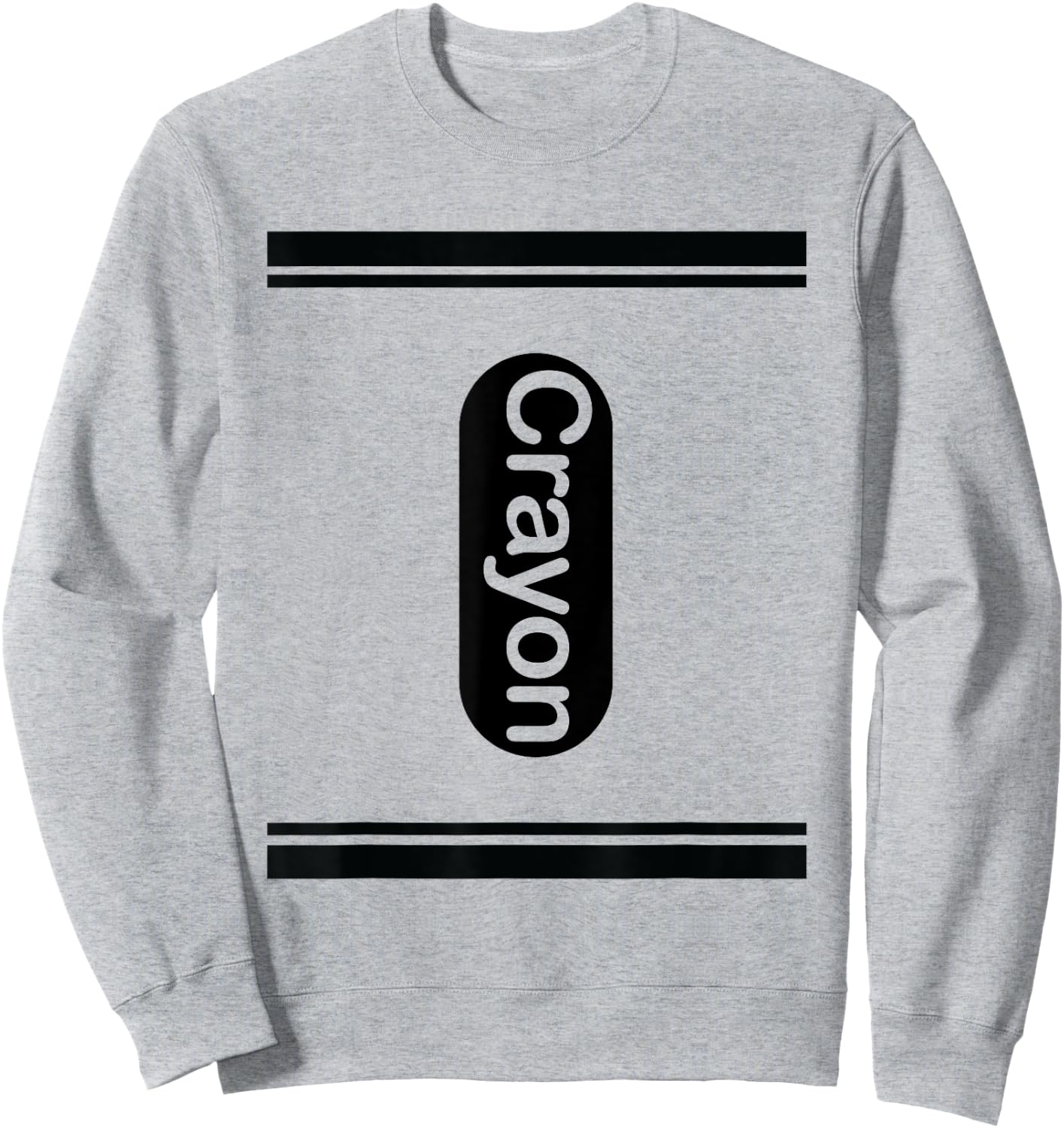 Crayon Costume For Girls Sweatshirt - Sweatshirt | Ash