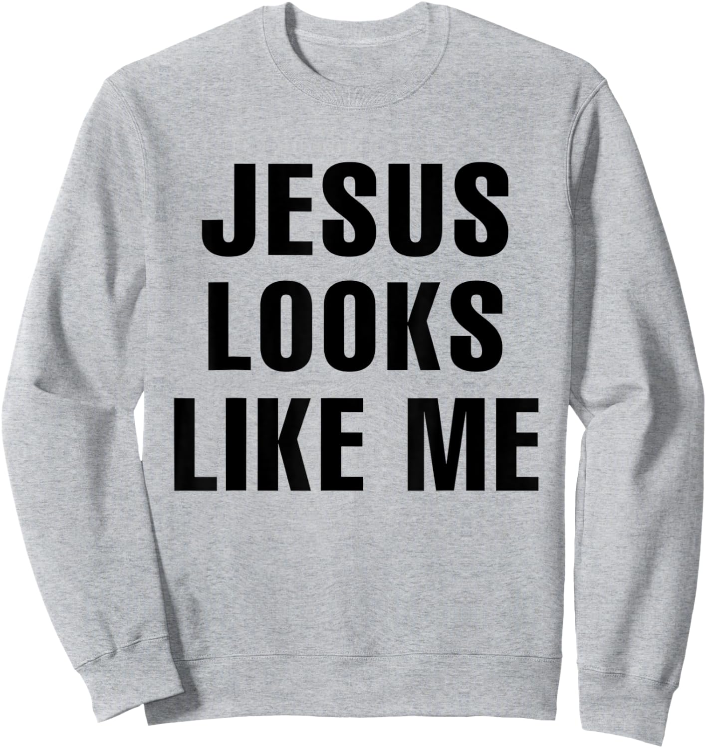 Jesus looks like me, rock punk camp debbie music funtime 80s Sweatshirt - Sweatshirt | Ash