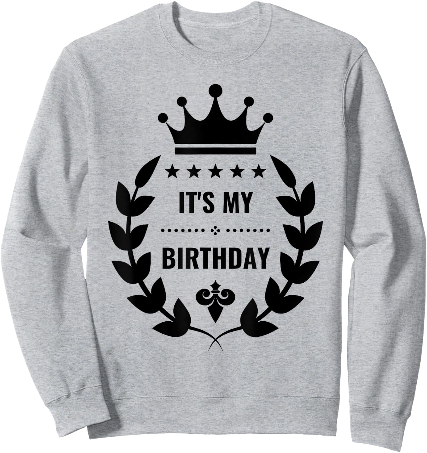 It's My Birthday Girls Boys Kids Party Outfit Sweatshirt - Sweatshirt | Ash