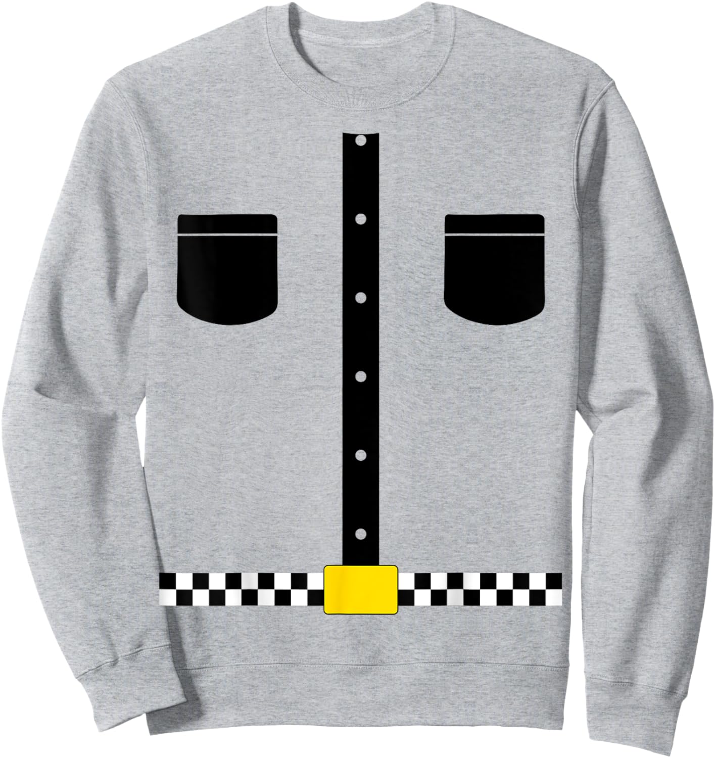 Taxi Driver Costume Funny Gag joke Sweatshirt - Sweatshirt | Ash