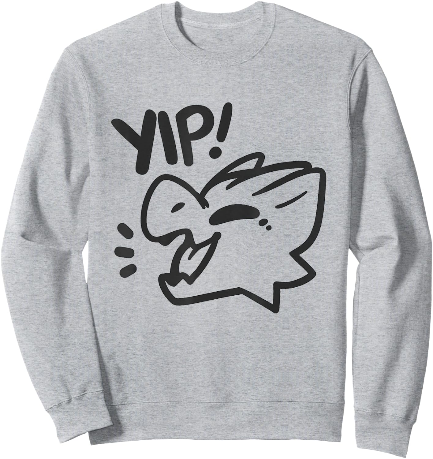 Yip! kobold Sweatshirt - Sweatshirt | Ash