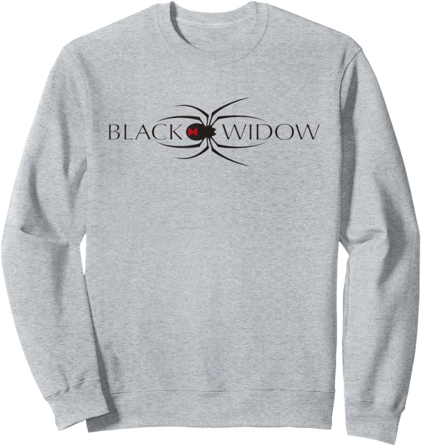Black Widows Softball Team - Denver Church Merch Sweatshirt - Sweatshirt | Ash