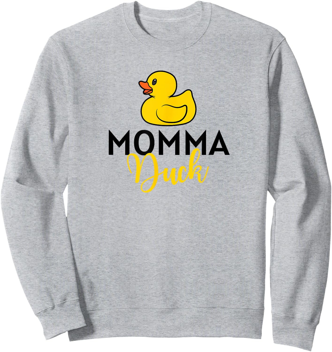 Momma Duck Keeper Farm Fowl Flock Lover Animal Gift Sweatshirt - Sweatshirt | Ash