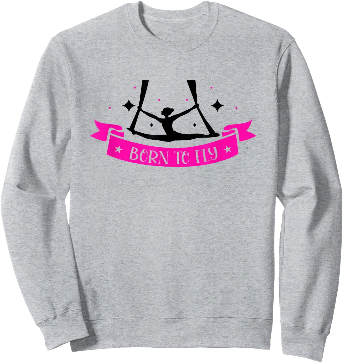 Aerial Yoga Aerial Silk Aerialist Sweatshirt - Sweatshirt | Ash