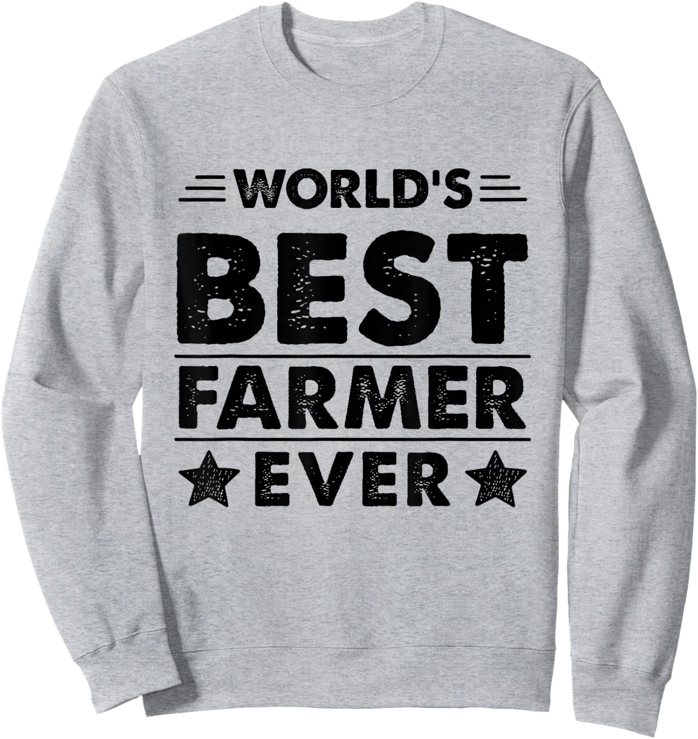 World's Best Farmer Ever Sweatshirt - Sweatshirt | Ash