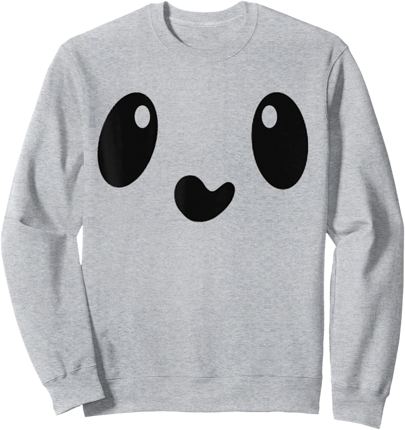 Cute Ghost Face Shirts For Girls, Funny Halloween Costume Sweatshirt - Sweatshirt | Ash