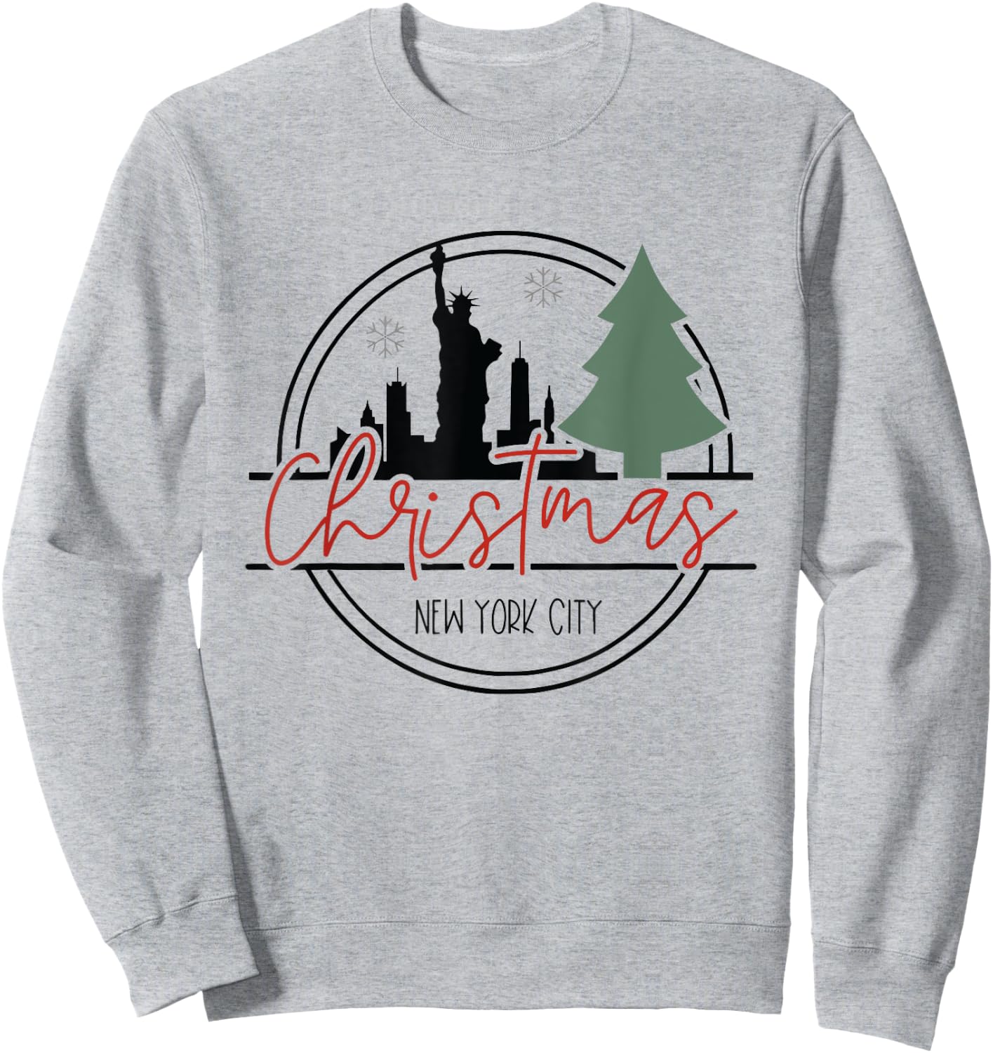 New York City Christmas Trip Sweatshirt - Sweatshirt | Ash