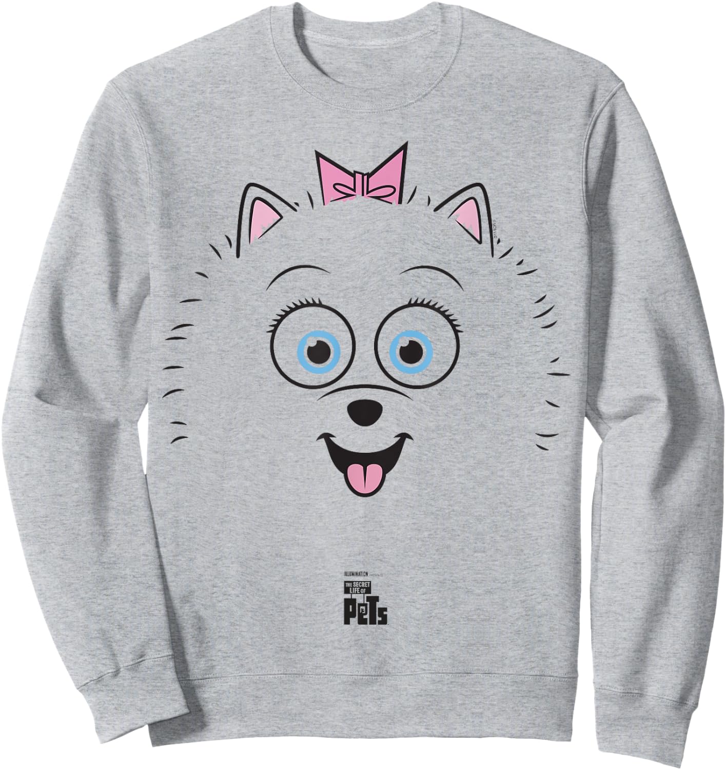 The Secret Life of Pets Gidget Big Face Sweatshirt - Sweatshirt | Ash