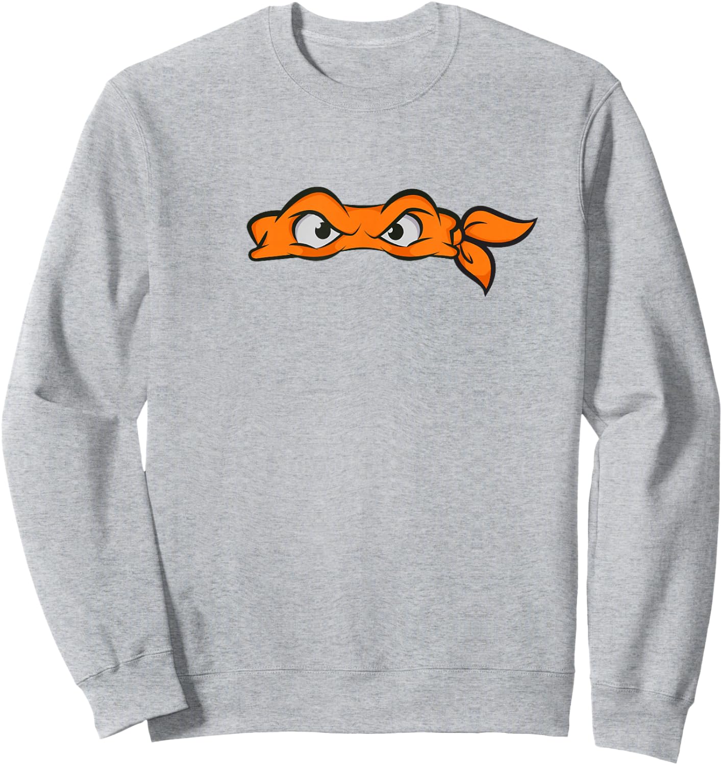 Teenage Mutant Ninja Turtles Vintage Michelangelo Ninja Mask Sweatshirt - Sweatshirt | Ash