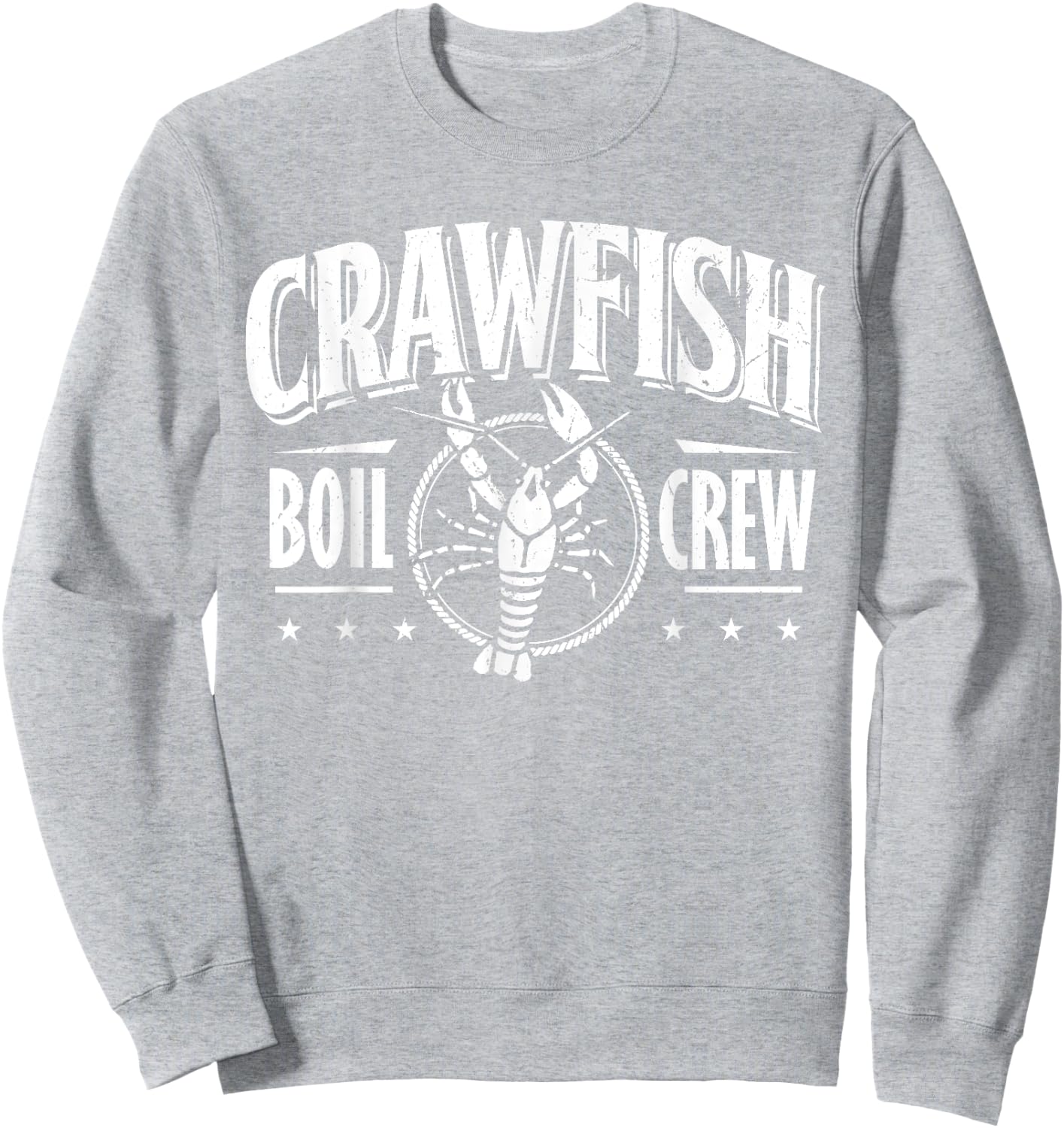 Crawfish Boil Crew Shirt Cajun Crayfish Party 2025 Men Team Sweatshirt - Sweatshirt | Ash