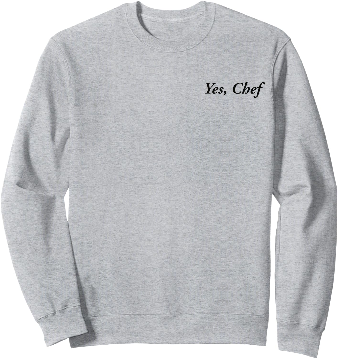Yes Chef Sweatshirt - Sweatshirt | Ash