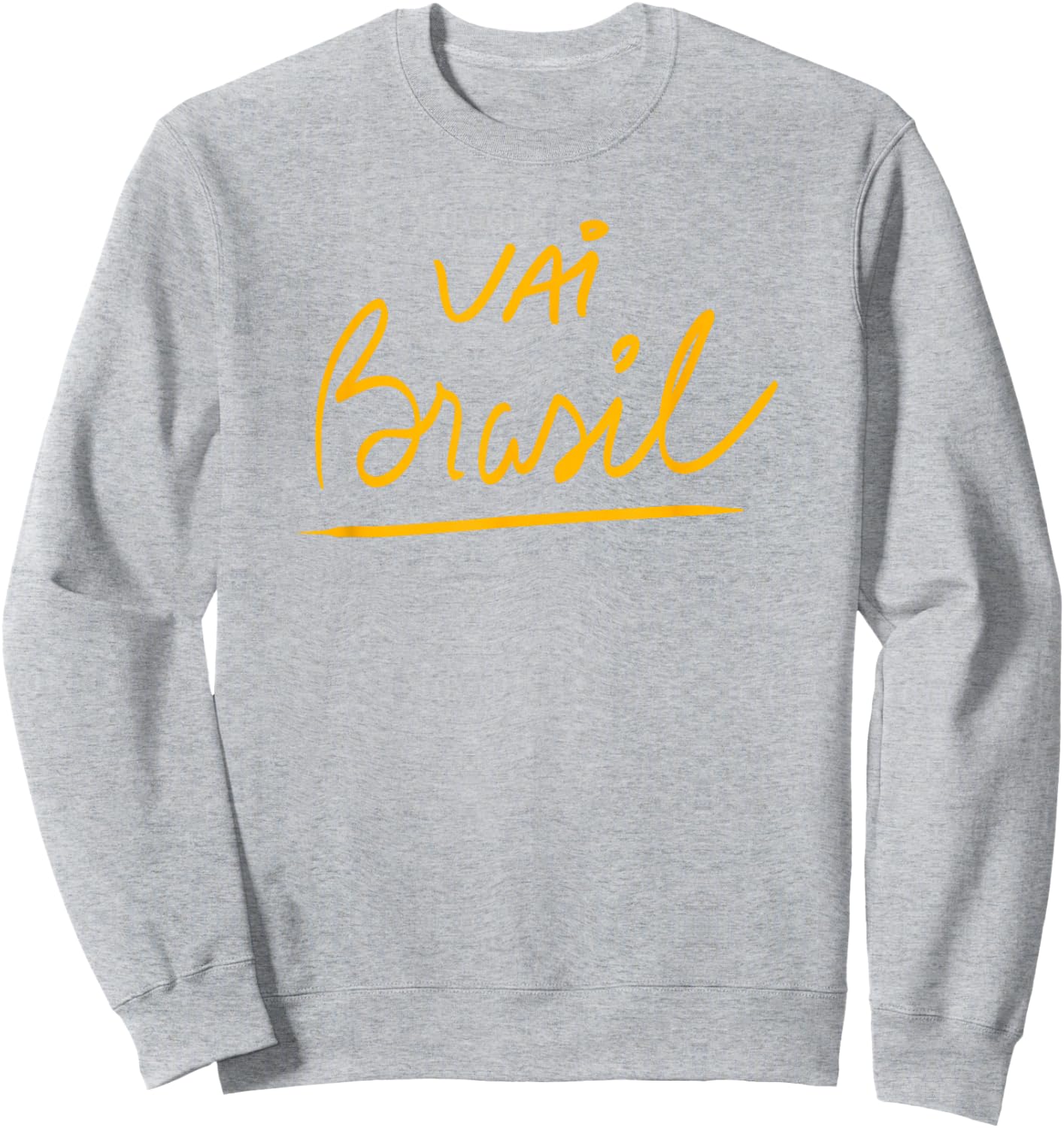 Brasil Brazil Soccer Jersey Football Brazilian Flag Camisa Sweatshirt - Sweatshirt | Ash