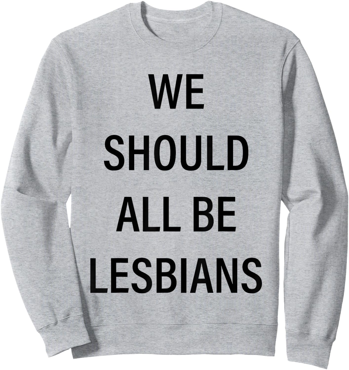We Should All Be Lesbians Sweatshirt - Sweatshirt | Ash