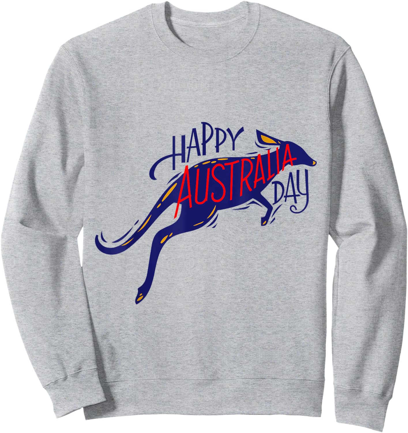 Australia Day Kangaroo Australia Proud Aussie Roo Kangaroo Sweatshirt - Sweatshirt | Ash