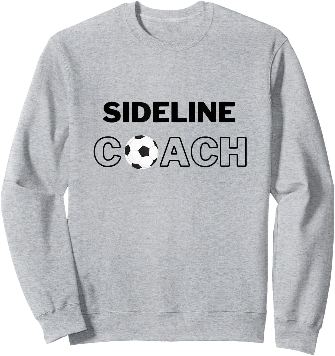 Sideline Coach Sport Sweatshirt - Sweatshirt | Ash