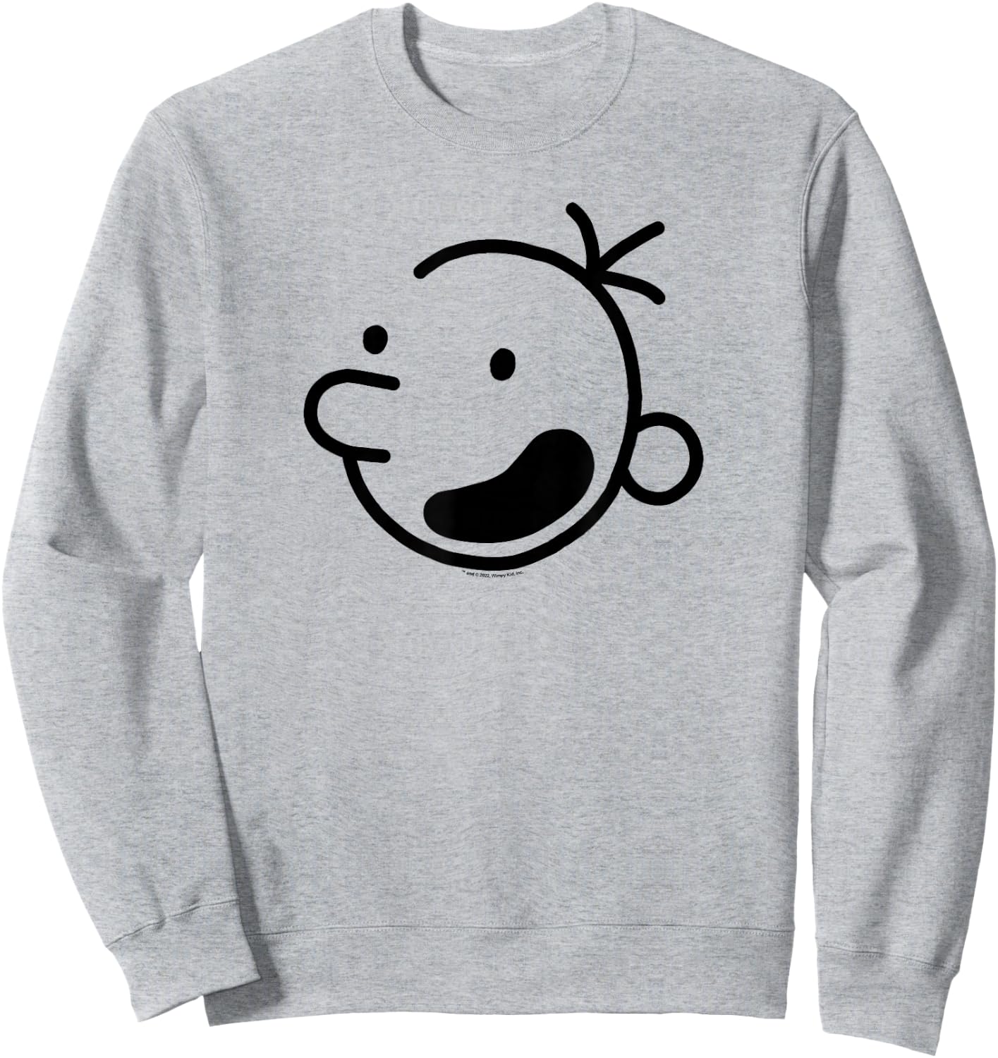 Diary of a Wimpy Kid Wimpy Kid Head Small Sweatshirt - Sweatshirt | Ash