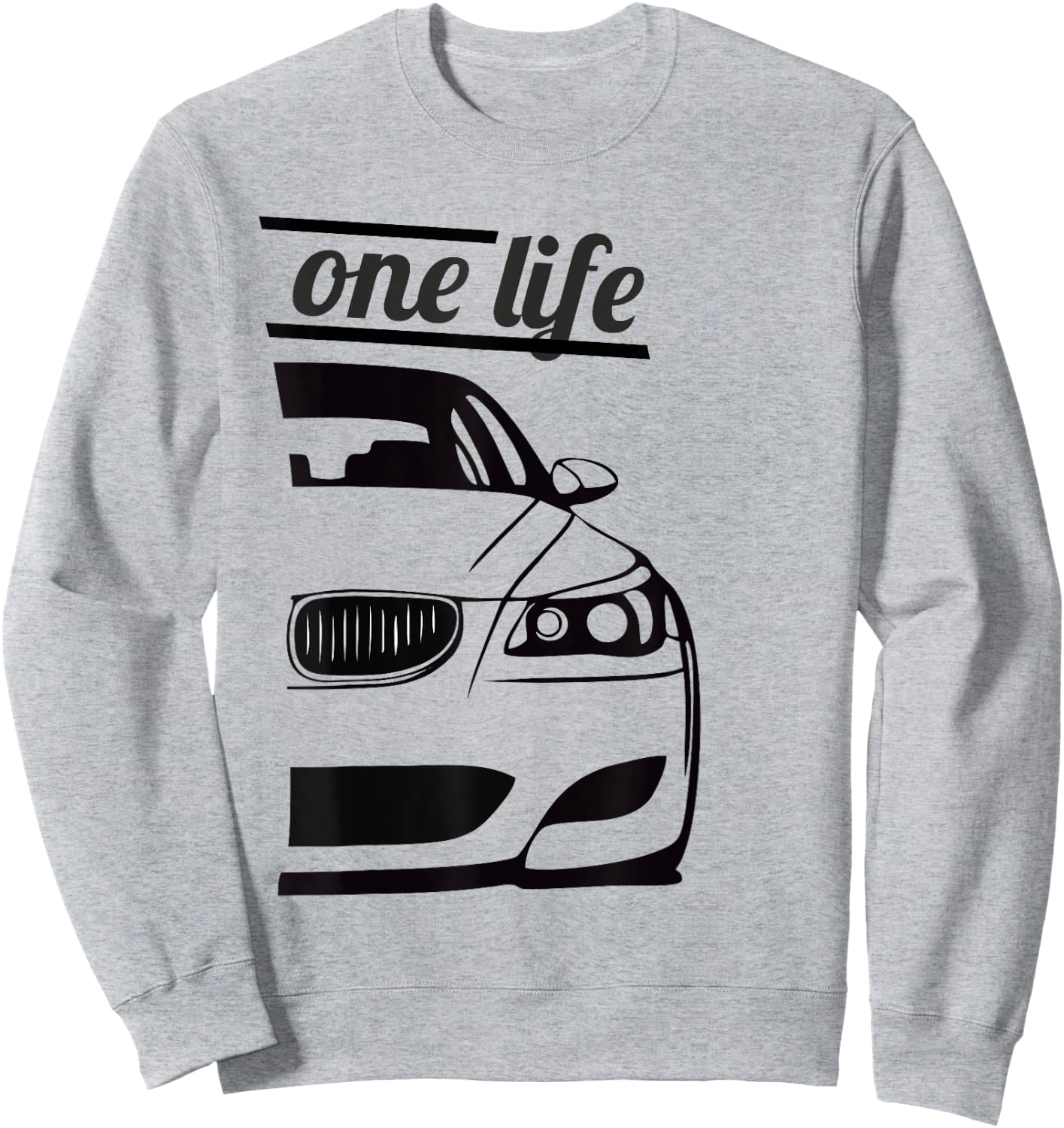 E60 5 Series - One Love One Life (Part 2/2) Sweatshirt - Sweatshirt | Ash
