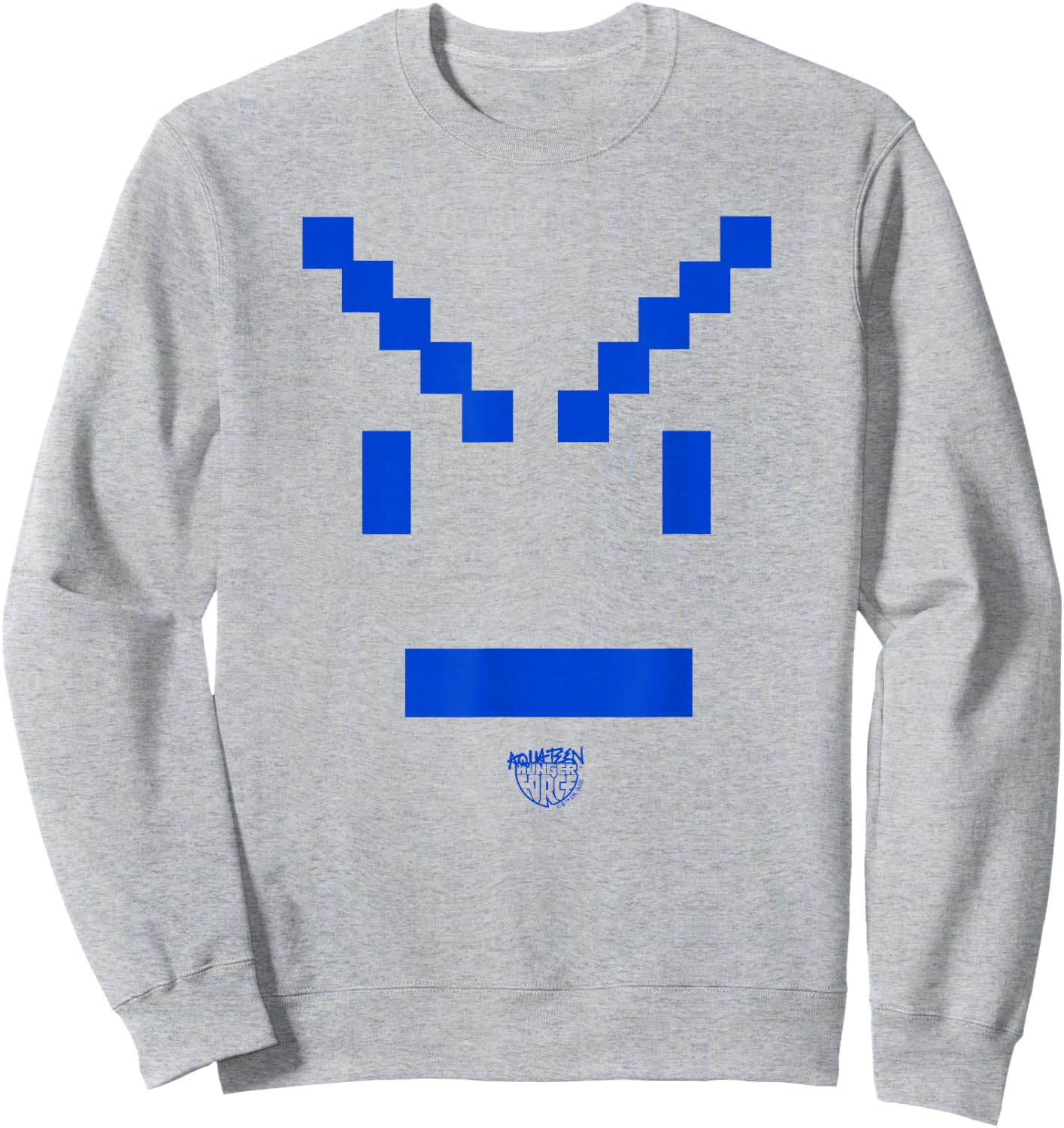 Aqua Teen Hunger Force Err Big Face Sweatshirt - Sweatshirt | Ash