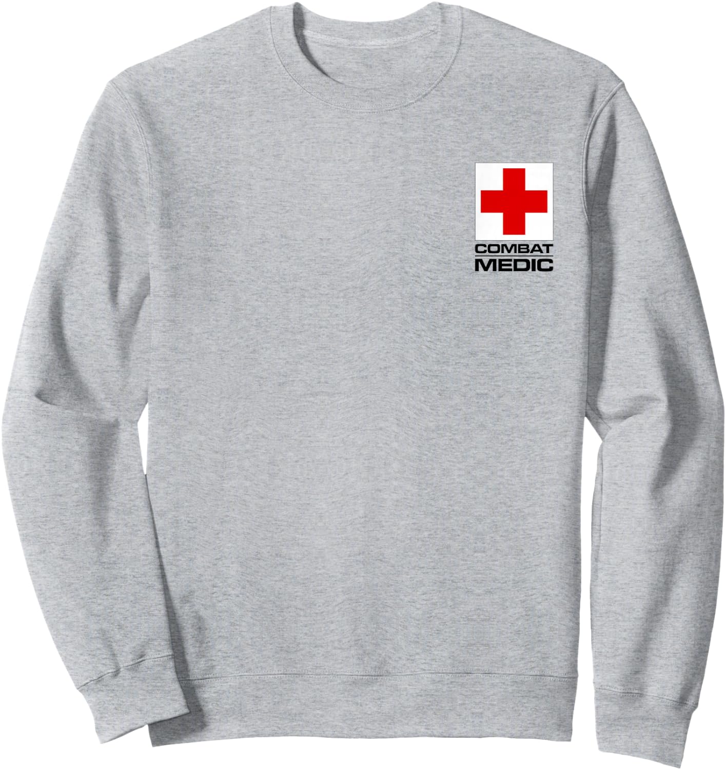 Combat Medic Specialist Army Armed Forces Sweatshirt - Sweatshirt | Ash