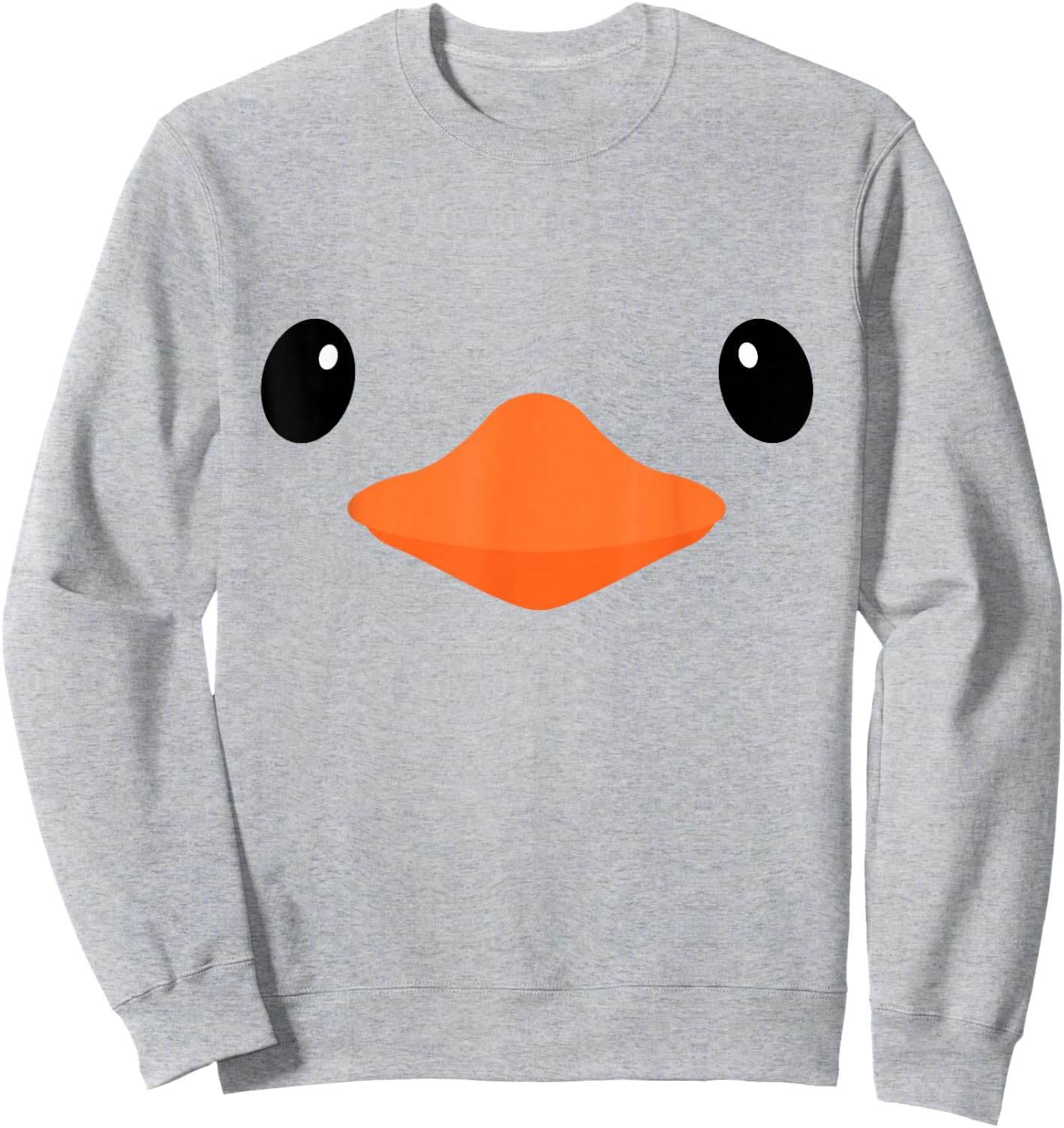 Duck Face Costume Halloween Animal Sweatshirt - Sweatshirt | Ash