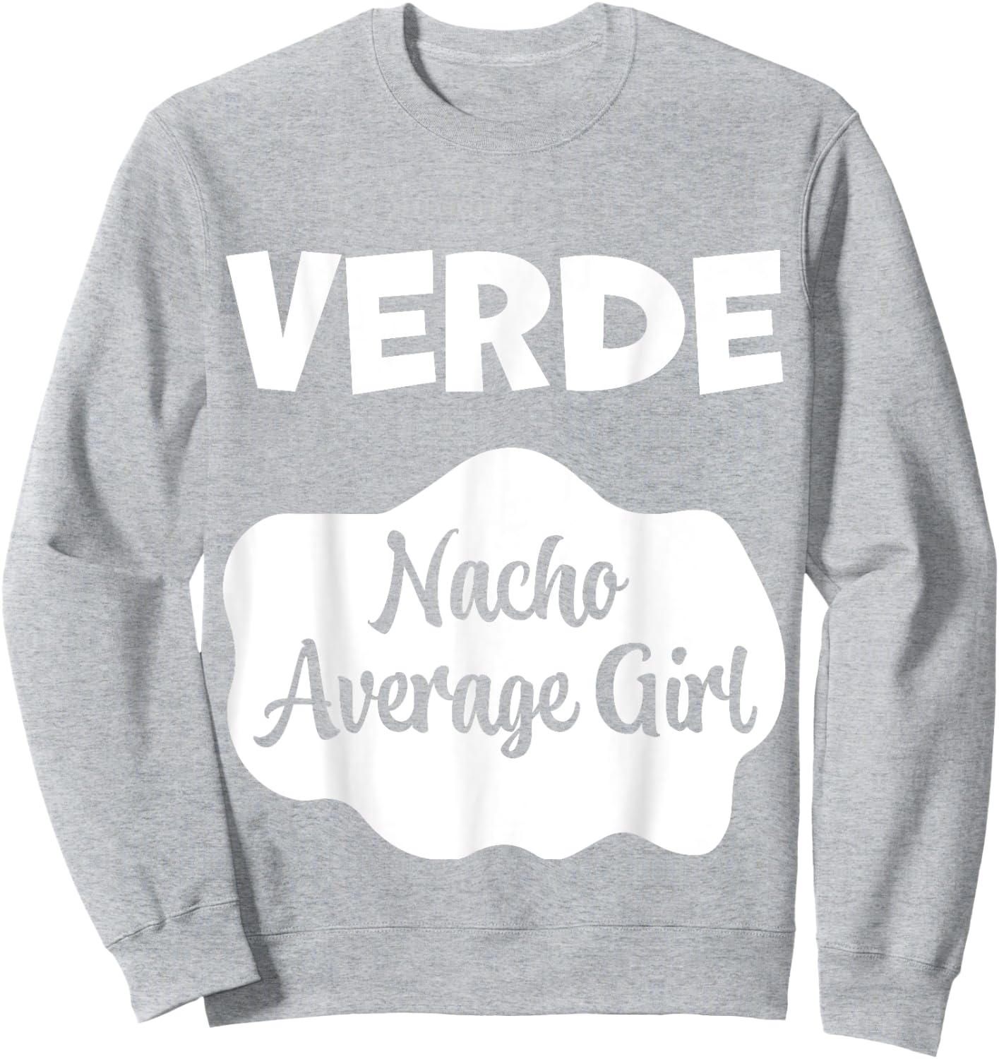 Verde Taco Sauce Costume Women Men Kids Halloween Sweatshirt - Sweatshirt | Ash