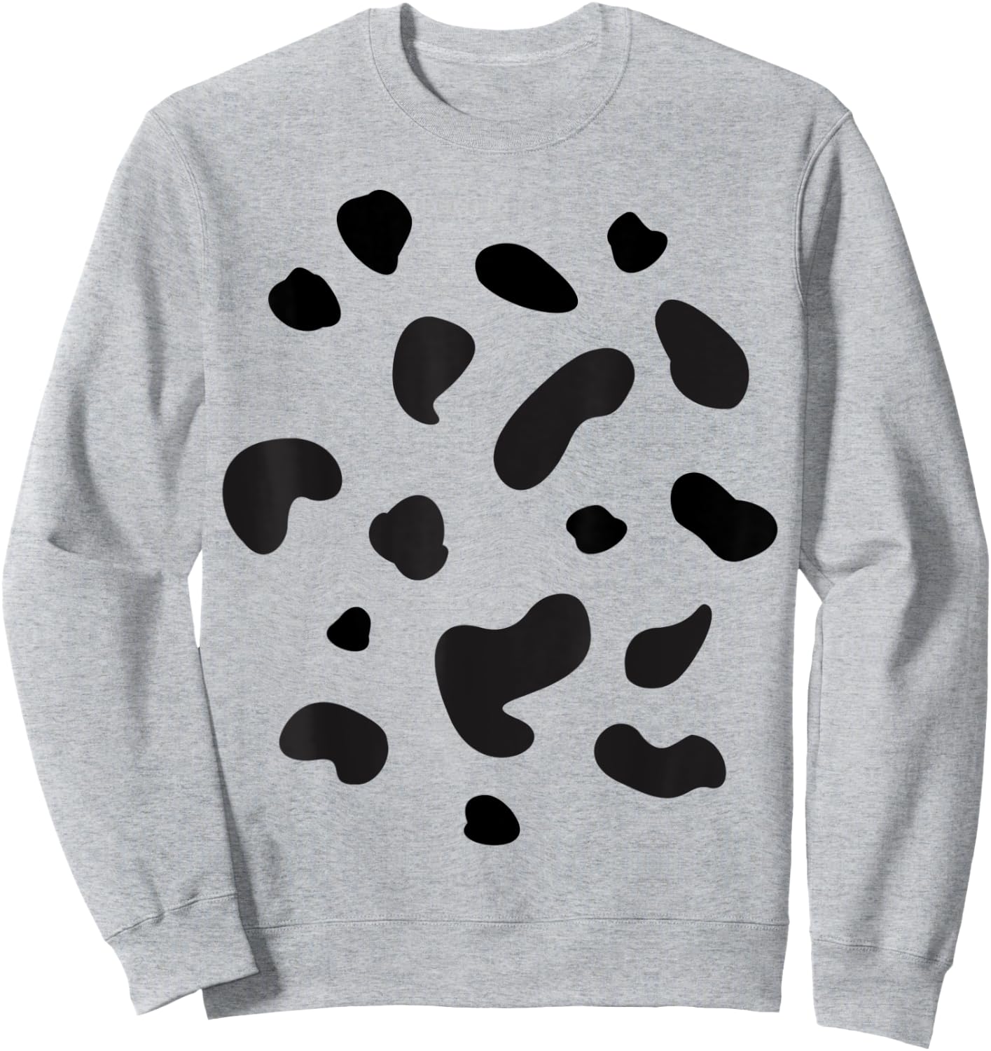 dalmatian cow stains spots Carnival Costume Sweatshirt - Sweatshirt | Ash