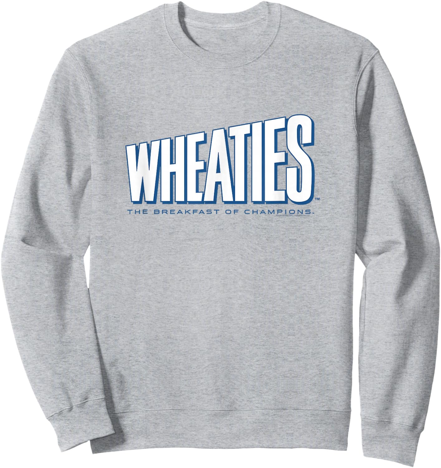 Wheaties The Breakfast Of Champions Iconic Classic Logo Sweatshirt - Sweatshirt | Ash