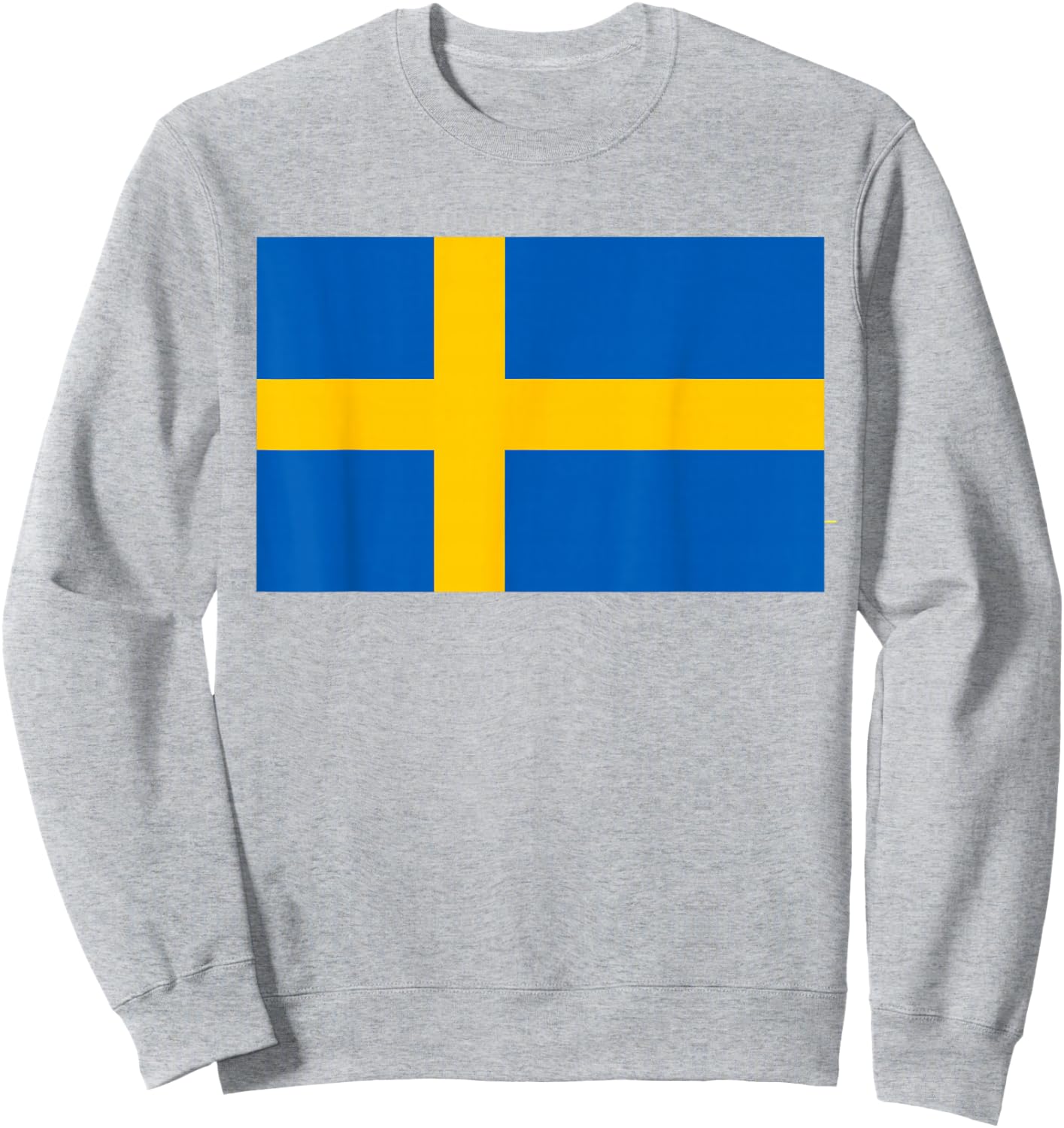 Swedish Flag Sweatshirt - Sweatshirt | Ash