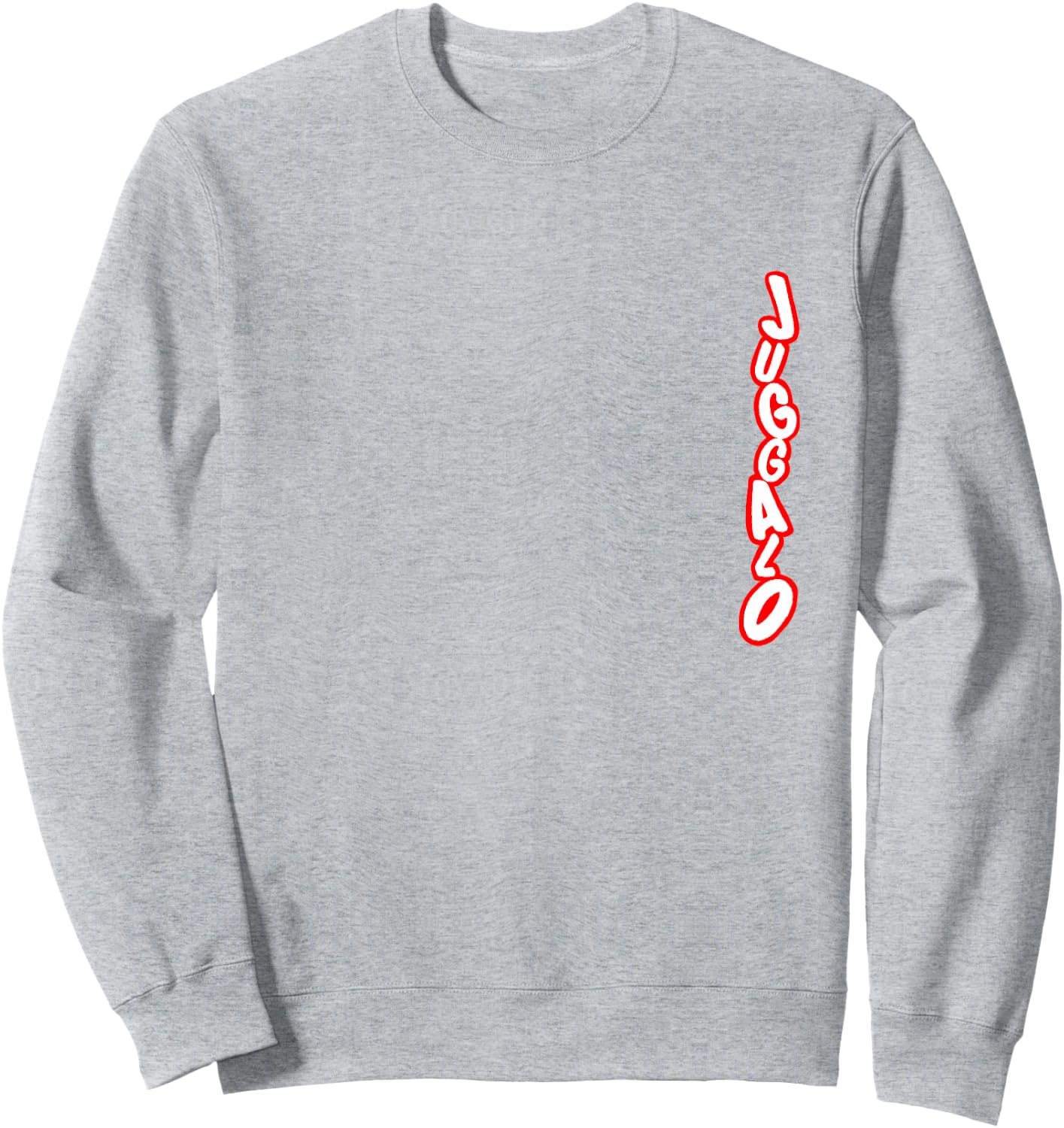 Minimal Juggalo Jumble (Vertical) Sweatshirt - Sweatshirt | Ash