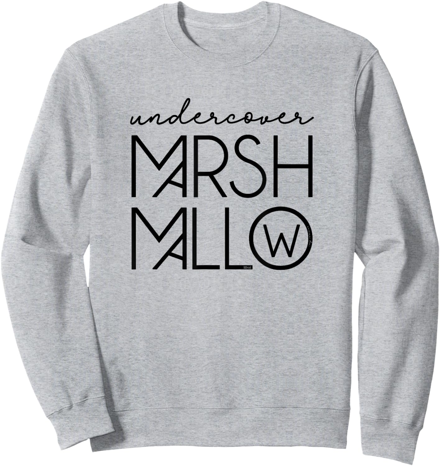Marshmallow Undercover Costume Cool Alternative Sweatshirt - Sweatshirt | Ash