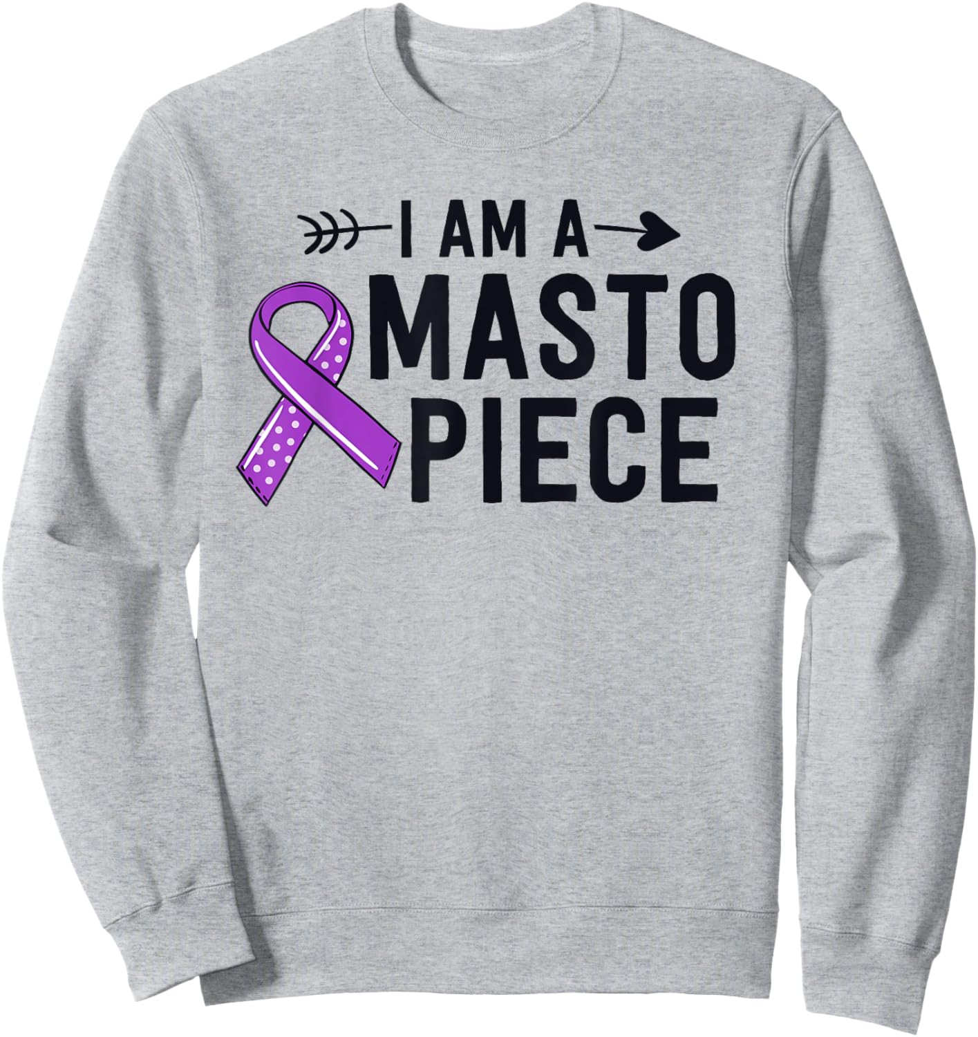 I Am A Masto Piece Mastocytosis Awareness MCAS Boy Girl Kids Sweatshirt - Sweatshirt | Ash