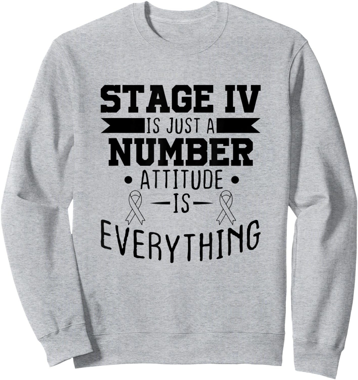 Funny Metastatic Breast Cancer Metastatic AF Chemo Stage Sweatshirt - Sweatshirt | Ash