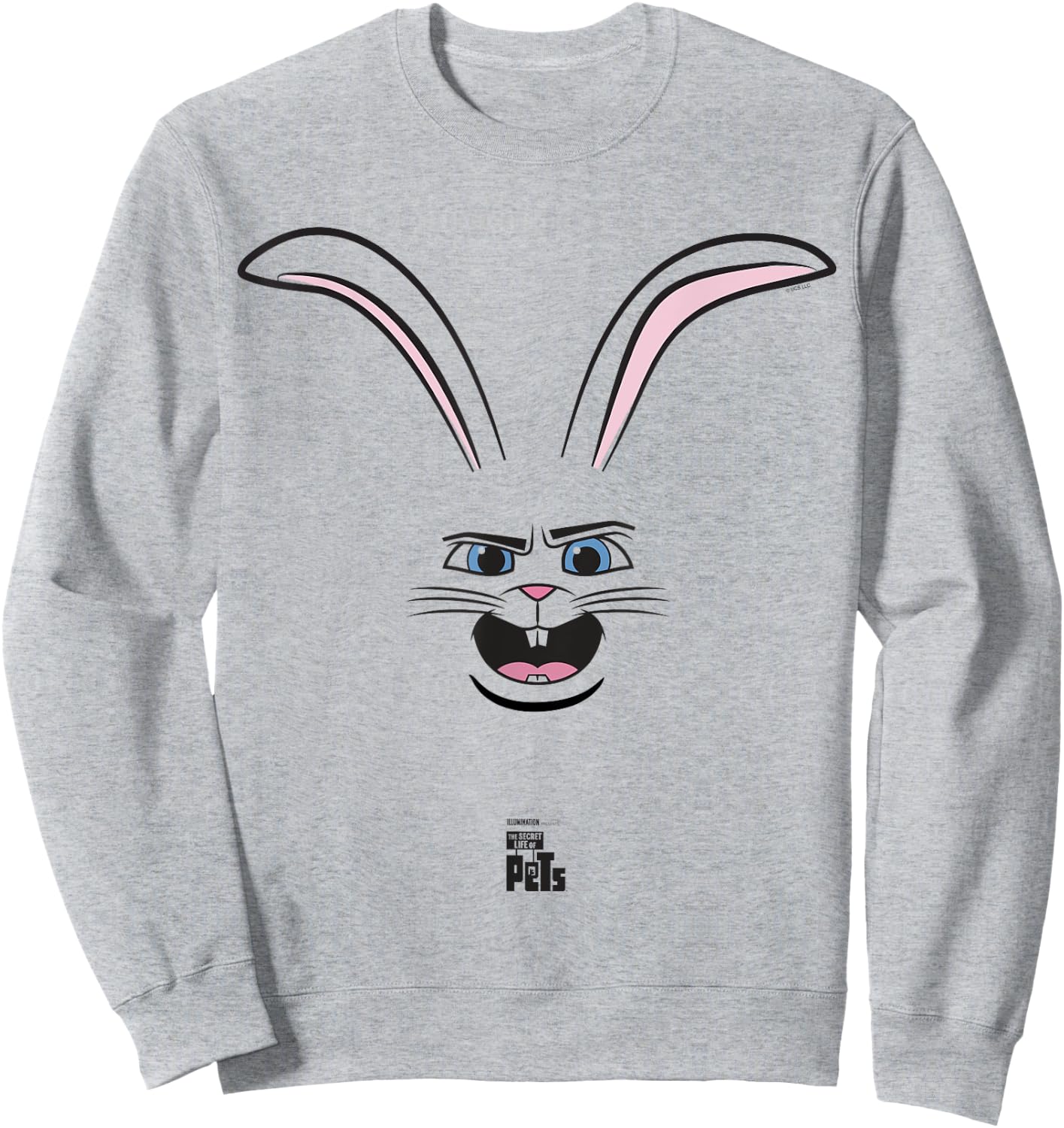 The Secret Life of Pets Snowball Big Face Sweatshirt - Sweatshirt | Ash