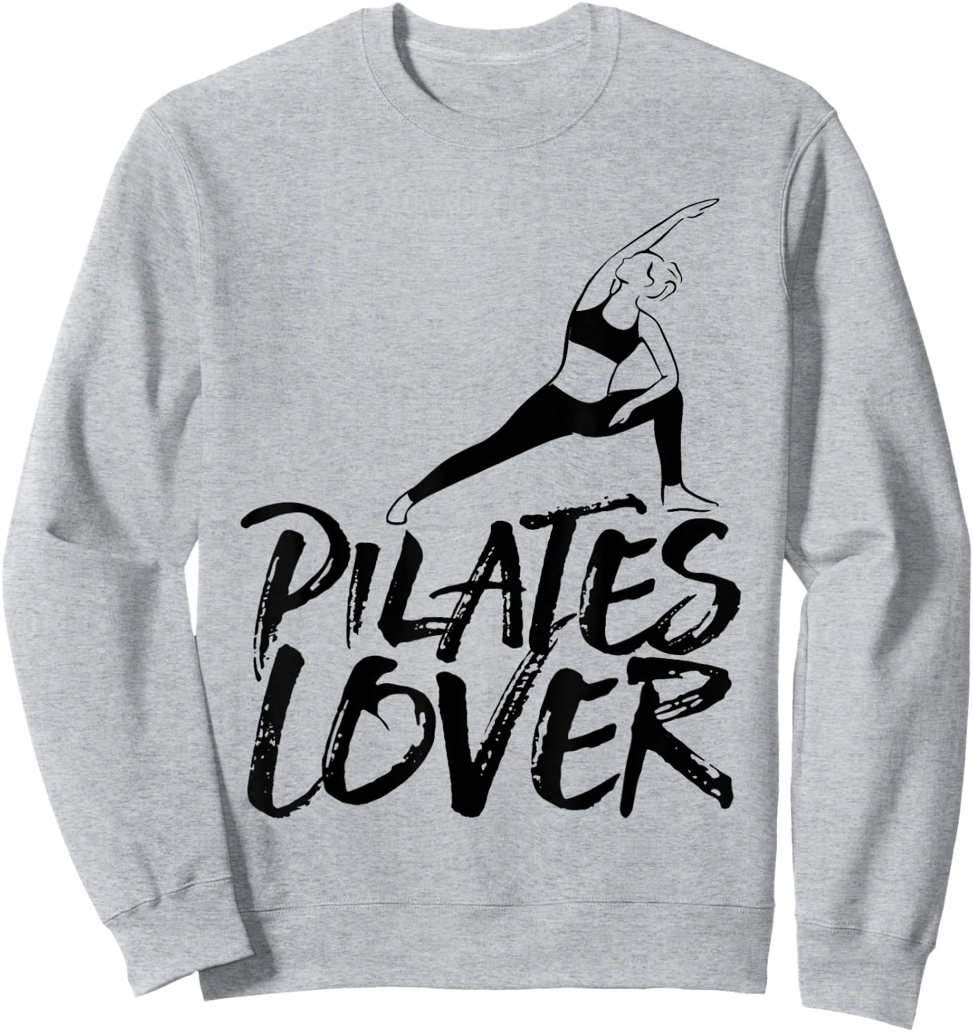Pilates Lover Fitness Workout Training Sweatshirt - Sweatshirt | Ash