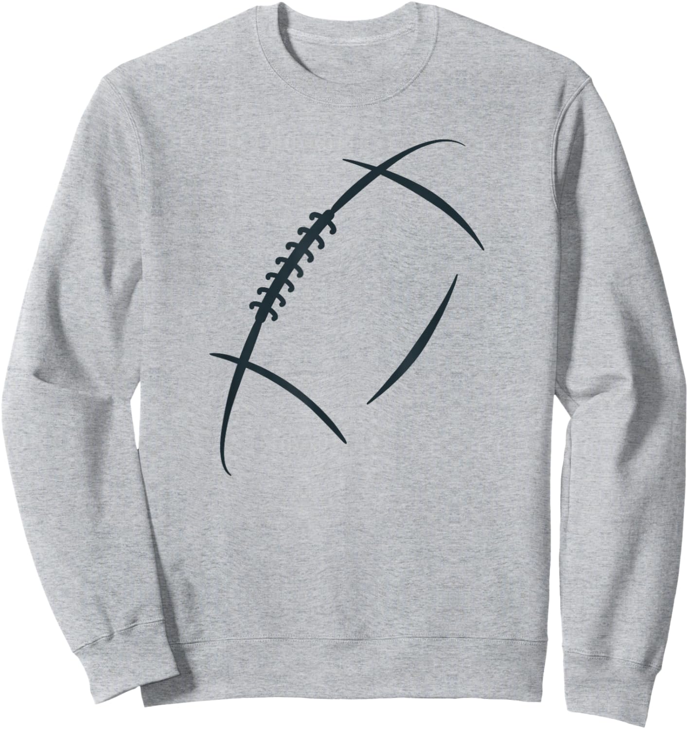 American Football Graphic, Football Sweatshirt - Sweatshirt | Ash
