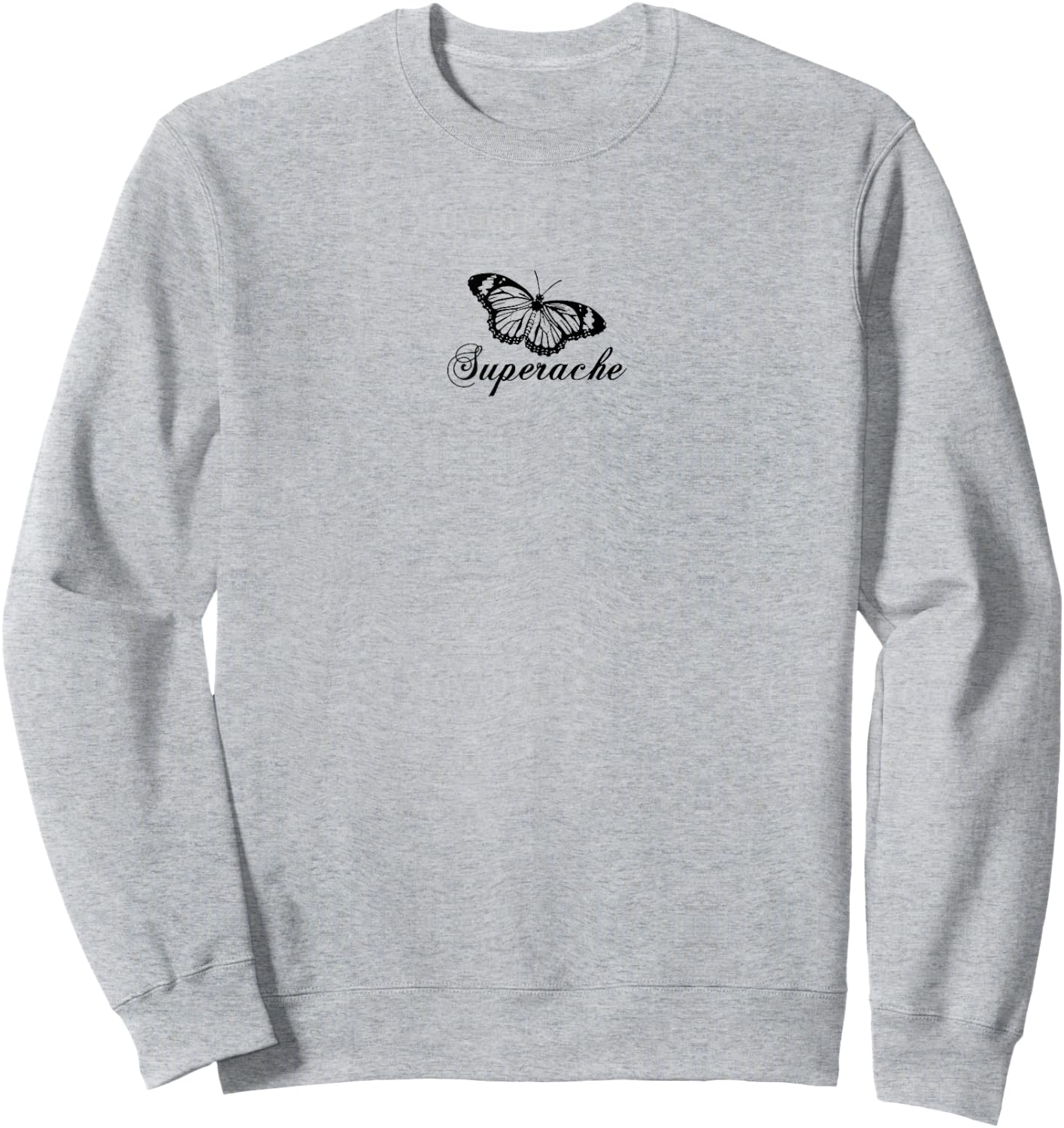 Official Conan Gray Superache Butterfly Pink Sweatshirt - Sweatshirt | Ash