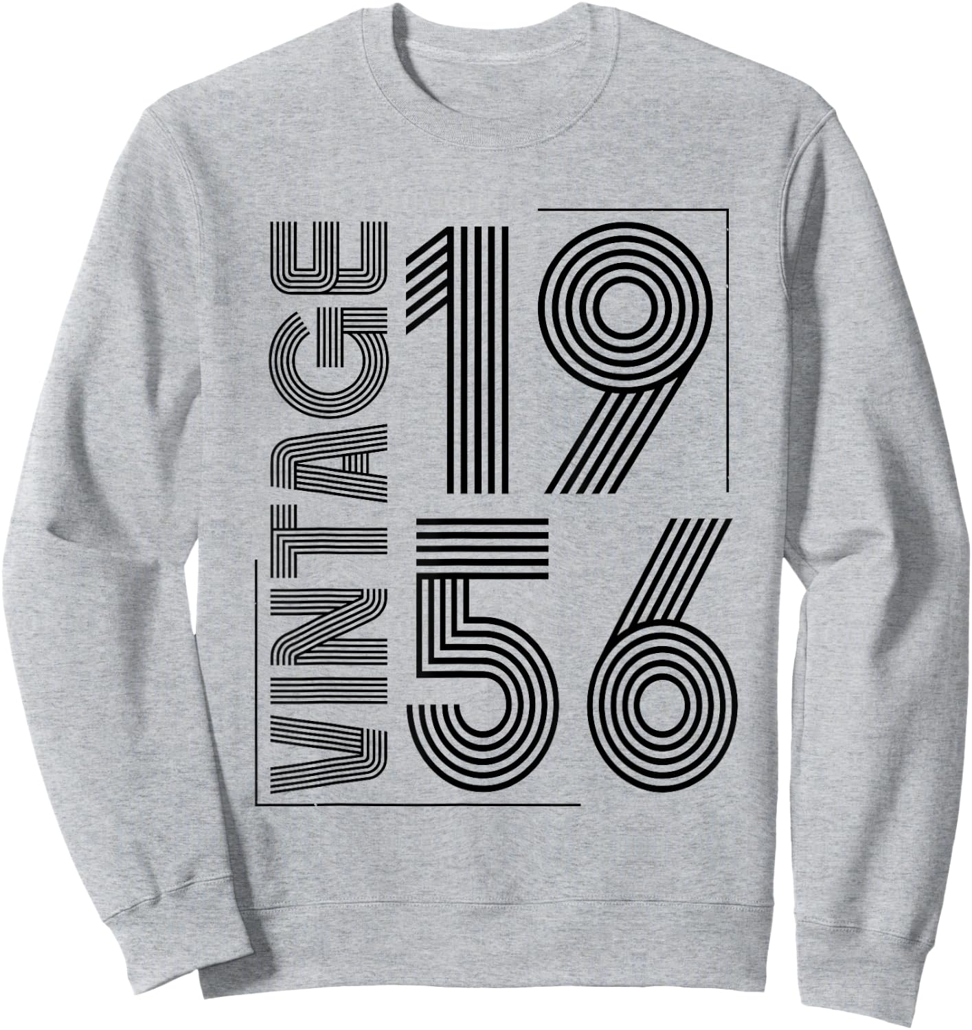 Vintage 1956 T Shirts Retro Funny 1956 Birthday Sweatshirt - Sweatshirt | Ash