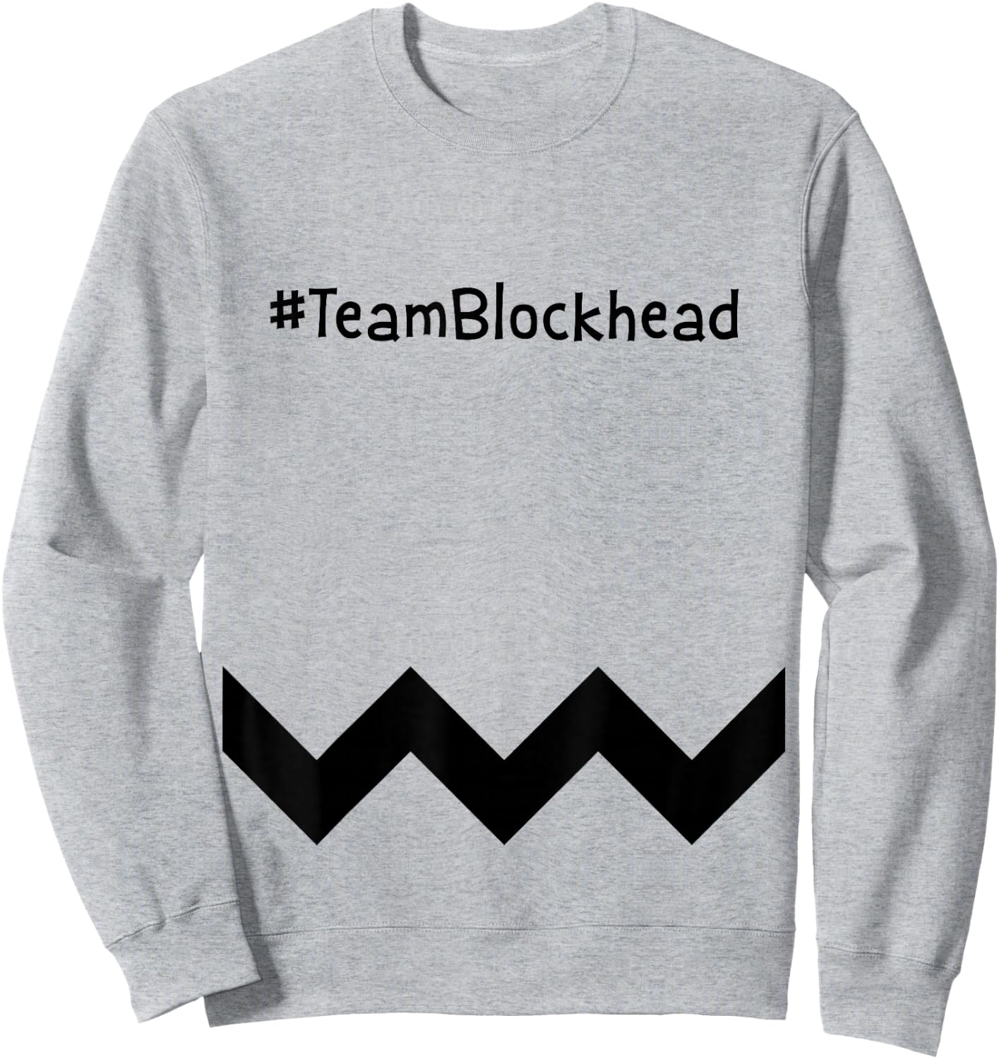 Team Blockhead Sweatshirt - Sweatshirt | Ash