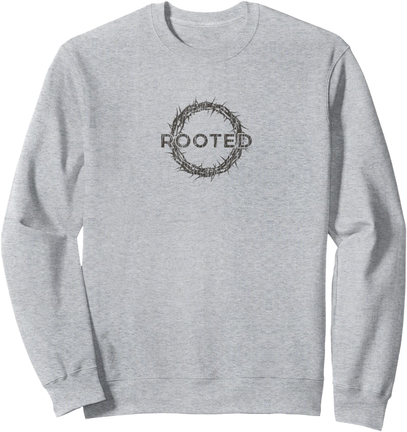 Rooted in Christ Sweatshirt - Sweatshirt | Ash