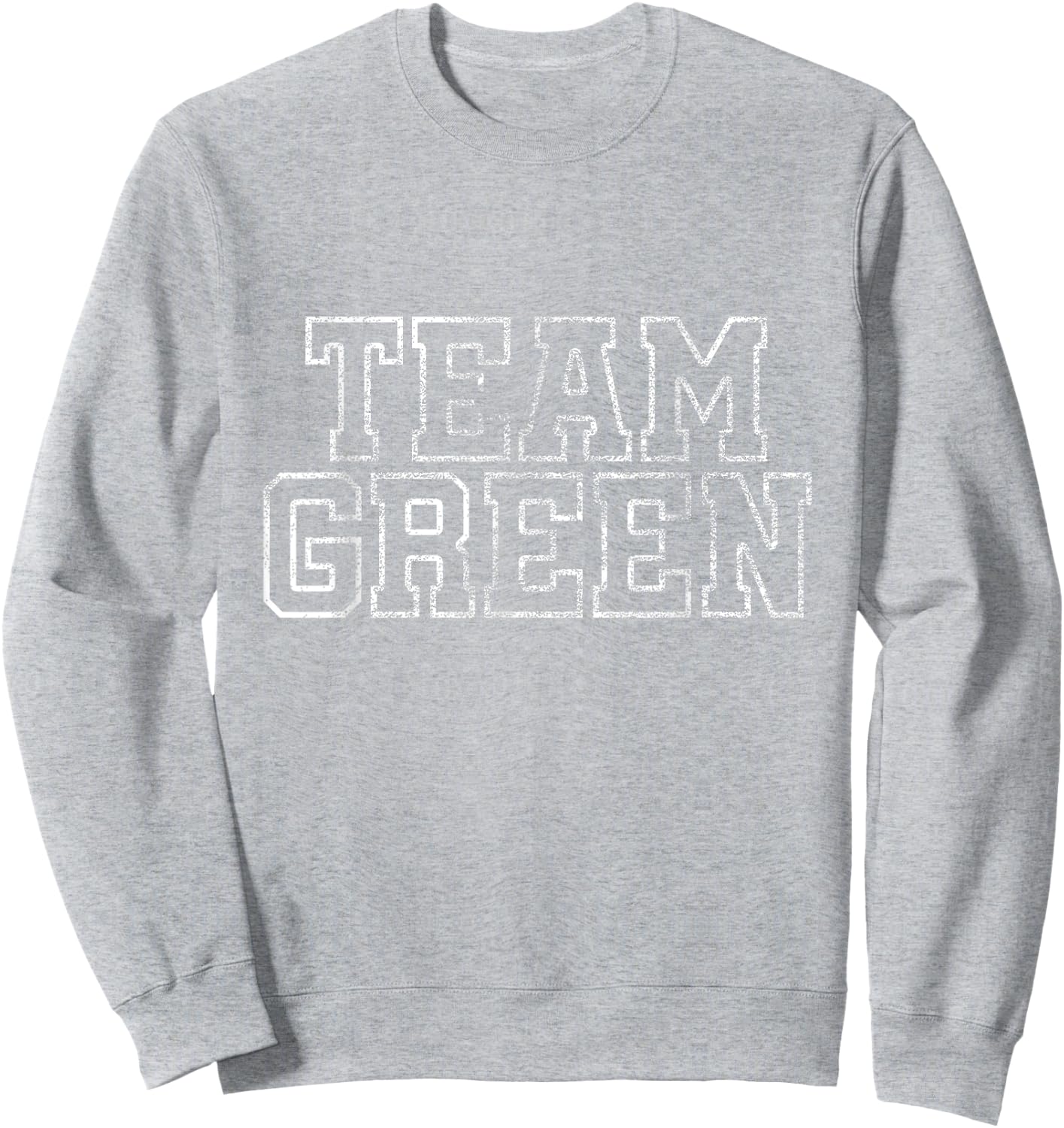 Sleepaway Summer Camp Color war Green Team Spirit Kids Sweatshirt - Sweatshirt | Ash