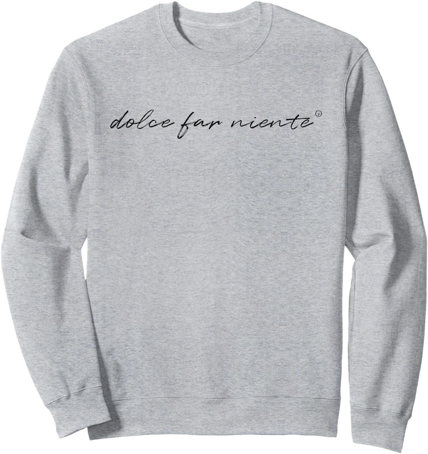 Atelier Gaudard Dolce Far Niente #16 - Peaceful Vacation Sweatshirt - Sweatshirt | Ash