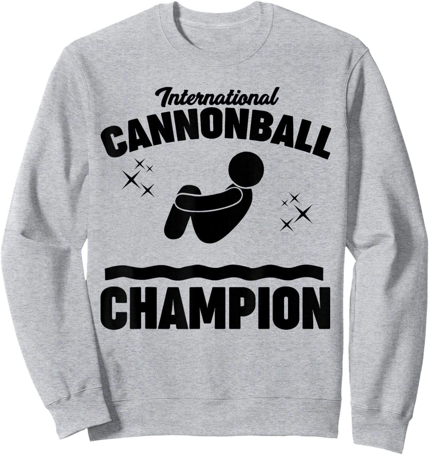 International Cannonball Champion Sweatshirt - Sweatshirt | Ash