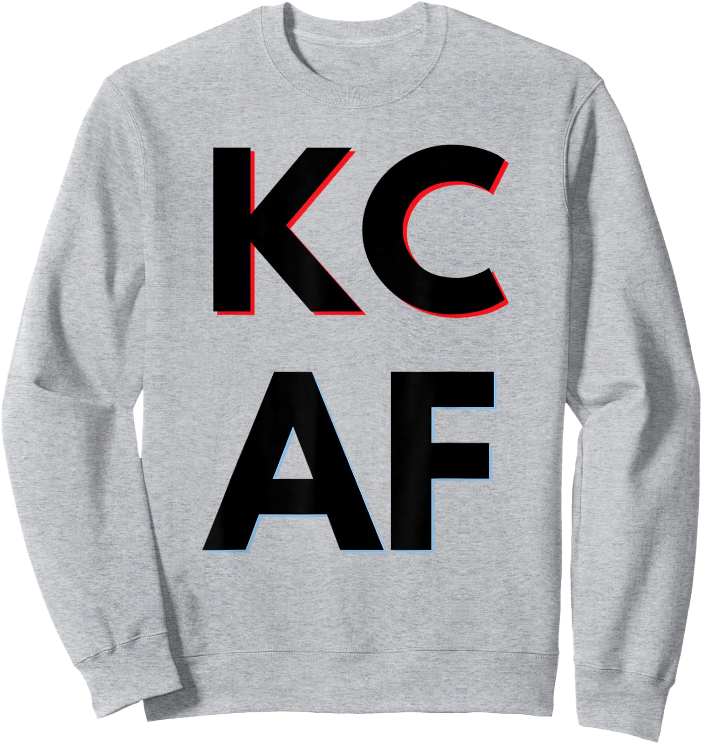 KC AF - Kansas City Missouri Sweatshirt - Sweatshirt | Ash