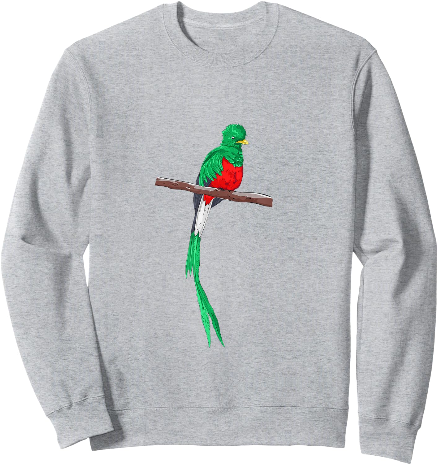 QUETZAL bird Sweatshirt - Sweatshirt | Ash