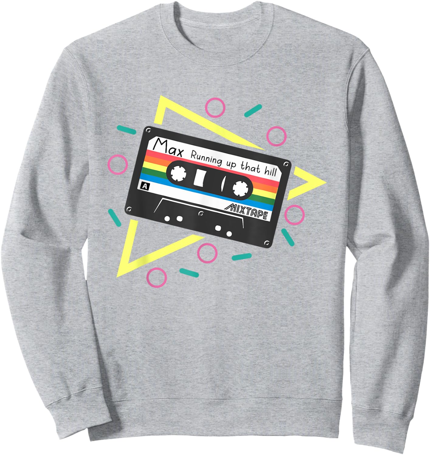 Running Up That Hill Funny Cute 80s Max's Mix Sweatshirt - Sweatshirt | Ash