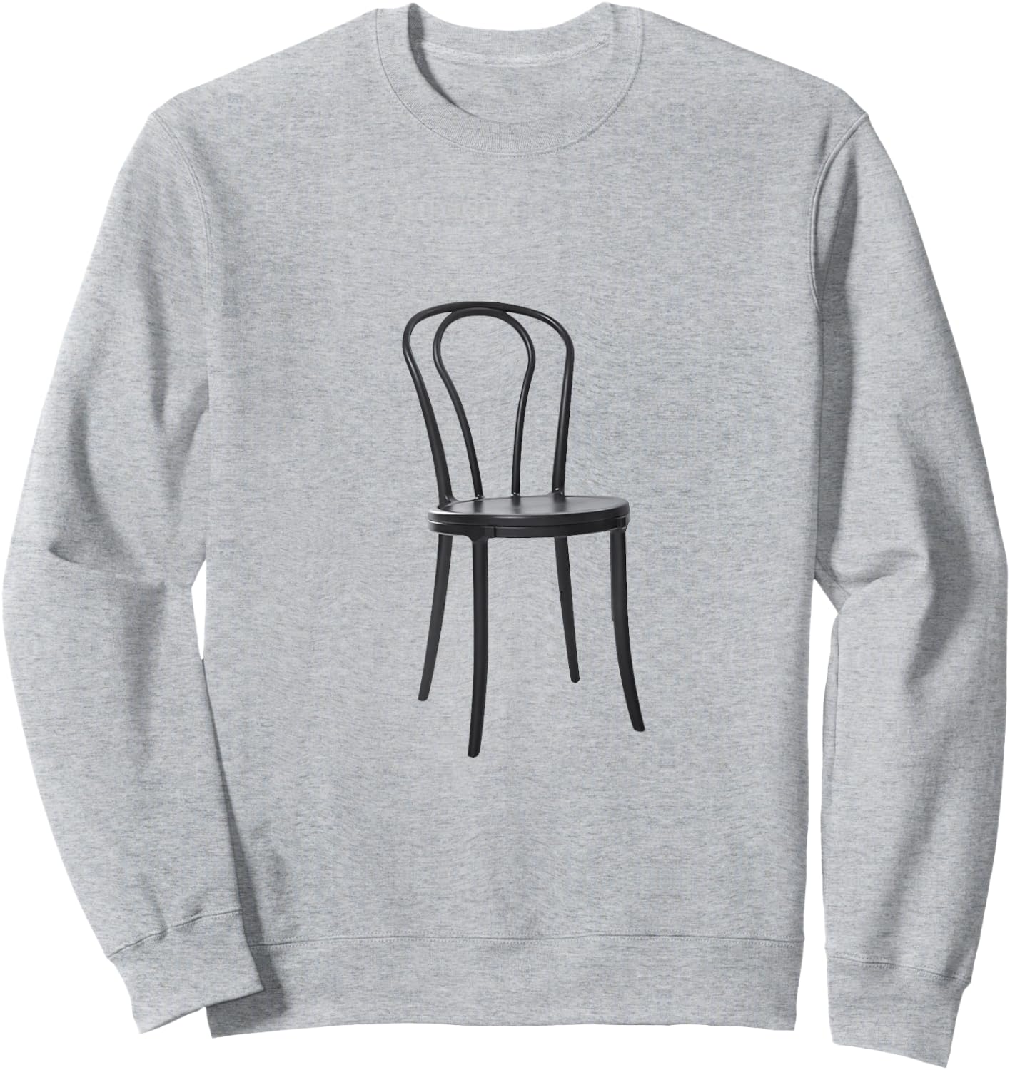 Couple's Halloween Costume, Vigilante Chair Dance, Halloween Sweatshirt - Sweatshirt | Ash