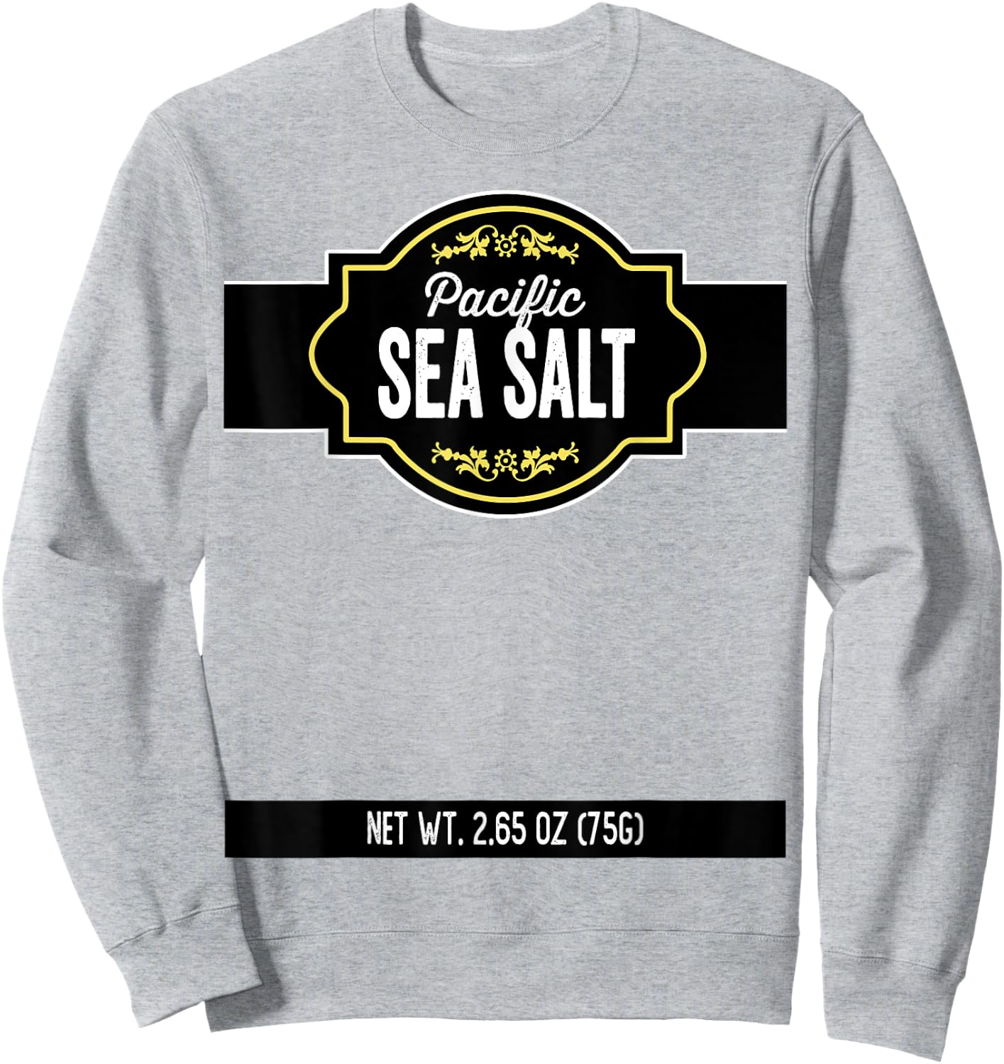 Pacific Sea Salt Spice Rack Simple Halloween Team Costume Sweatshirt - Sweatshirt | Ash