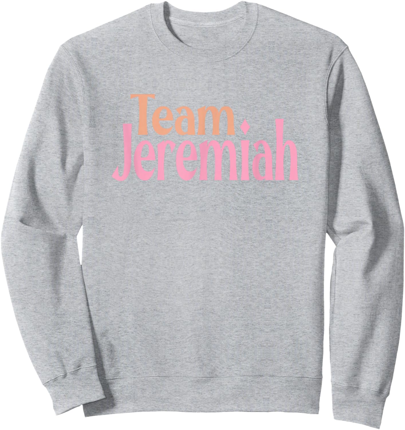 Team Jeremiah Sweatshirt - Sweatshirt | Ash